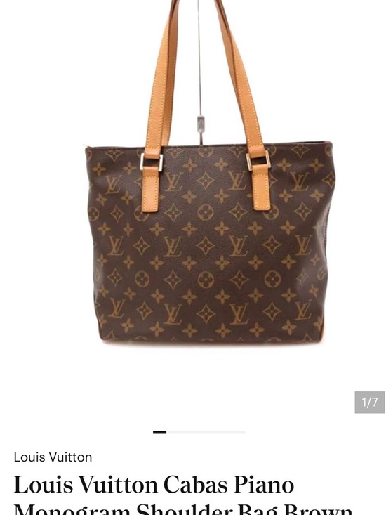 Louis Vuitton Handbags - Louis Vuitton Monogram Canvas Shoulder Tote with Vachetta Straps